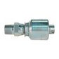 3/8 Inch x 1/4 Inch Male Pipe Swivel (NPTF - Without 30 Degree Cone Seat) Tuffcoat Lead Free MegaCrimp Coupling