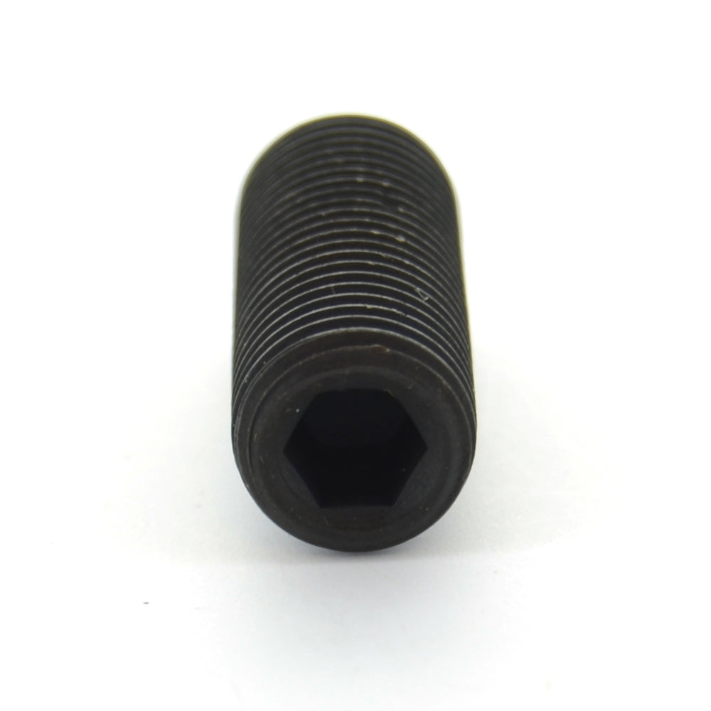 5/16-24 x 3/8 Inch Fine Black Oxide Alloy Steel Cup Point Socket Head Set Screw