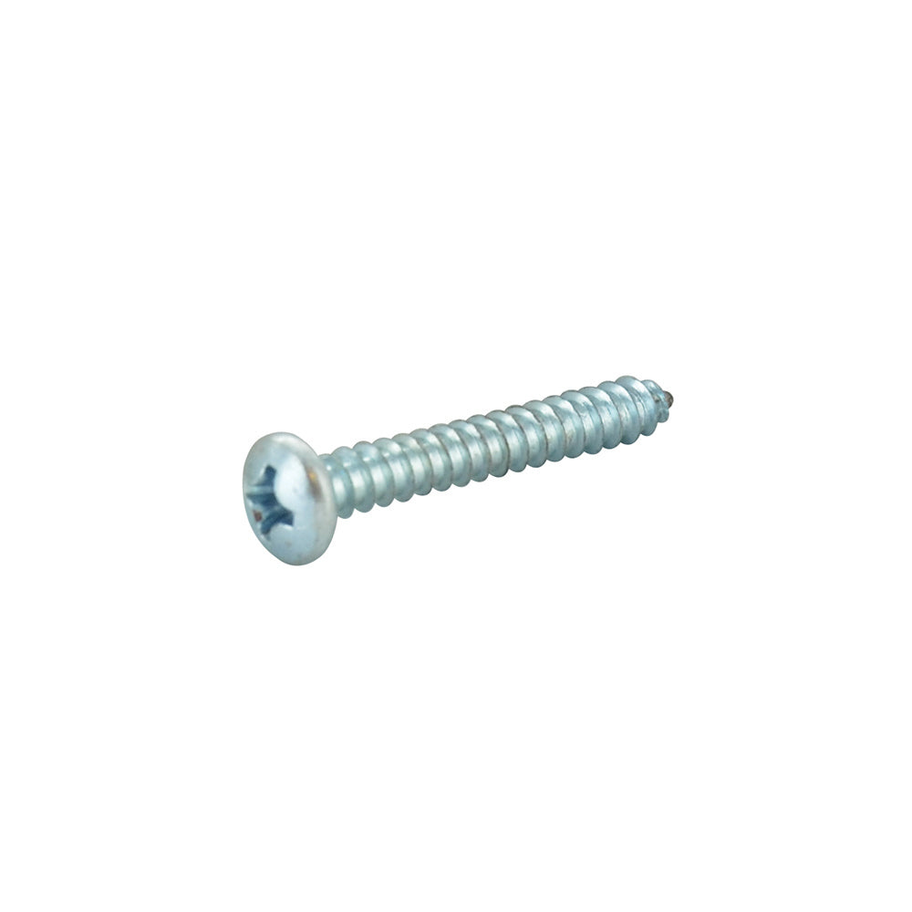 #6-20 x 1 Inch Zinc Plated Low Carbon Steel Pan Head Type-AB Self-Tapping Sheet Metal Screw