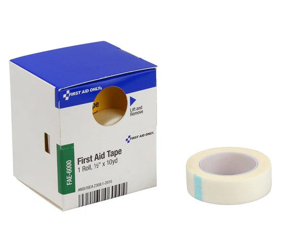 FIRST AID TAPE, 1/2"X10YD,1/BX