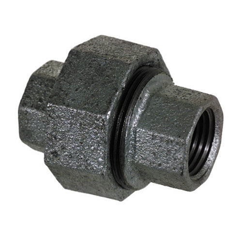 3/4 Inch Sch 40 Fnpt Galvanized Malleable Iron Union