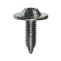 M6 x 1 x 20 mm Coarse Bright Zinc Steel Starter Point Torx Pan Washer Head Body Bolt