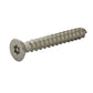#10 x 1-1/2 Inch Stainless Steel Torx Pin Flat Head Tamper Resistant Sheet Metal Screw