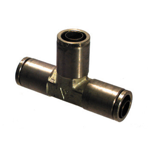 3/8 Inch Brass Union Tee Push On Air Brake Connector