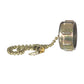 3/4 Garden Hose Cap  Brass With 12 Inch Chain