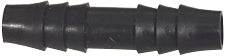 5/16 Inch x 5/16 Inch Black Nylon Vacuum and Washer Hose Barbed Line Connector