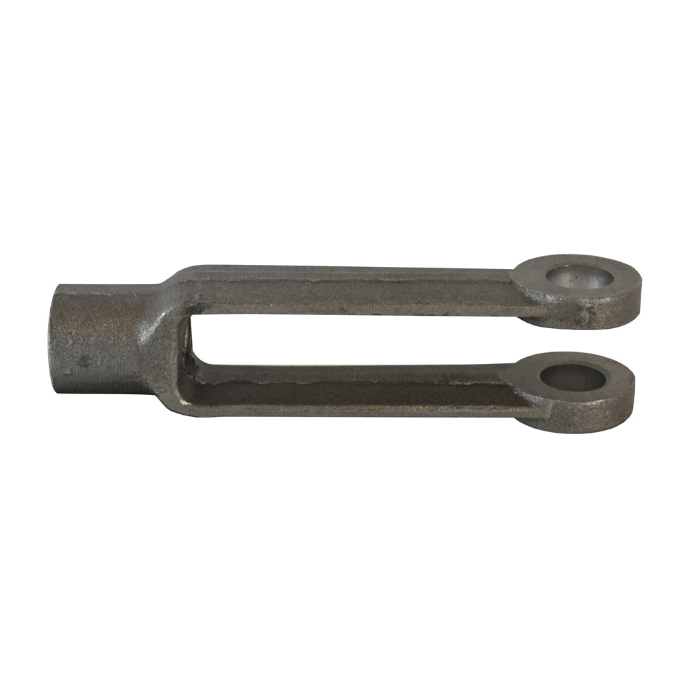 5/16-24 x 2-1/4 Inch Self-Colored Carbon Steel Forged Adjustable Yoke End