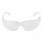 Torrent Clear Lens, Frosted Clear Frame Safety Glasses
