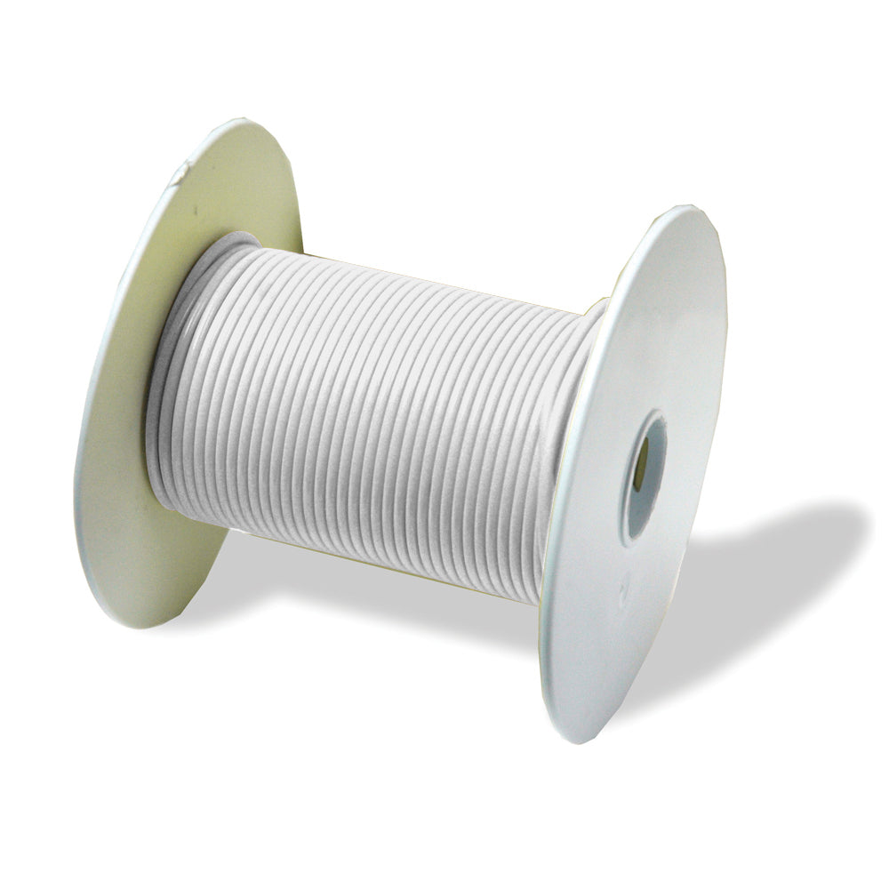 10 Awg General Purpose Primary Wire 100 Foot Roll White