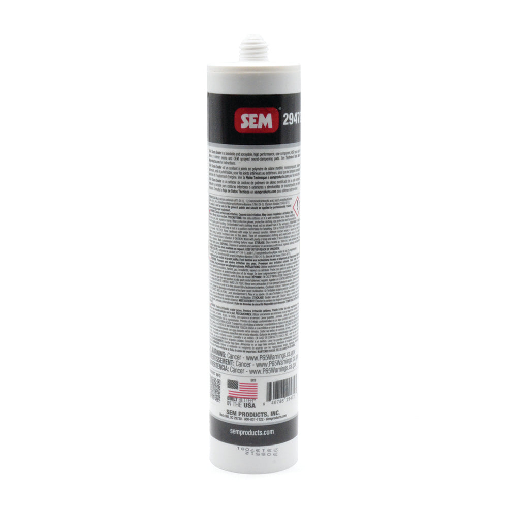 SEM Sprayable Seam Sealer Gray 9.5oz Cartridge w/nozzle