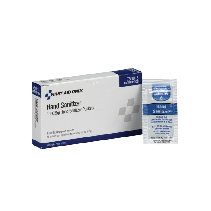 Hand Sanitizer .9 Gram - 10 Per Box