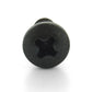#8 x 2-1/2 Inch Black Oxide Alloy Steel Pan Head Type-Ab Self-Tapping Sheet Metal Screw