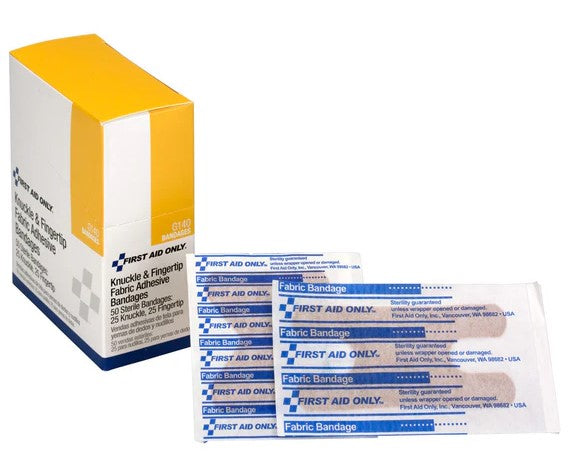 Knuckle and Fingertip Bandages 25 Each Box of 50