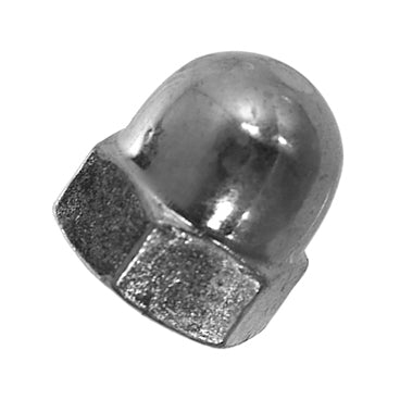 M6 x 1 Coarse Zinc Plated Class 6 Dome Nut