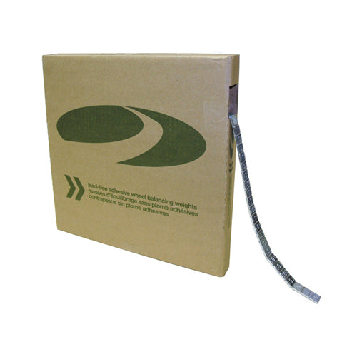 1/4 oz Increment Low Profile Steel Adhesive Wheel Weight 20 Lb Roll