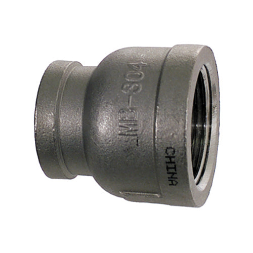 1/2" X 1/4" Schelule 40 NPT 304 Stainless Steel Reducing Coupling