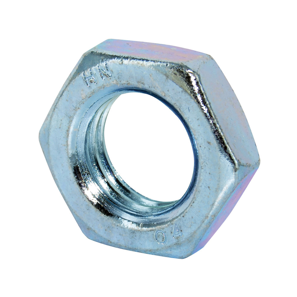 M24 x 3 Coarse Din 439B Zinc Plated Steel Hex Jam Nut