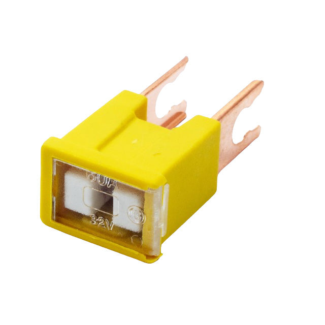 60 Amp Pal Straight Male Terminal Yellow