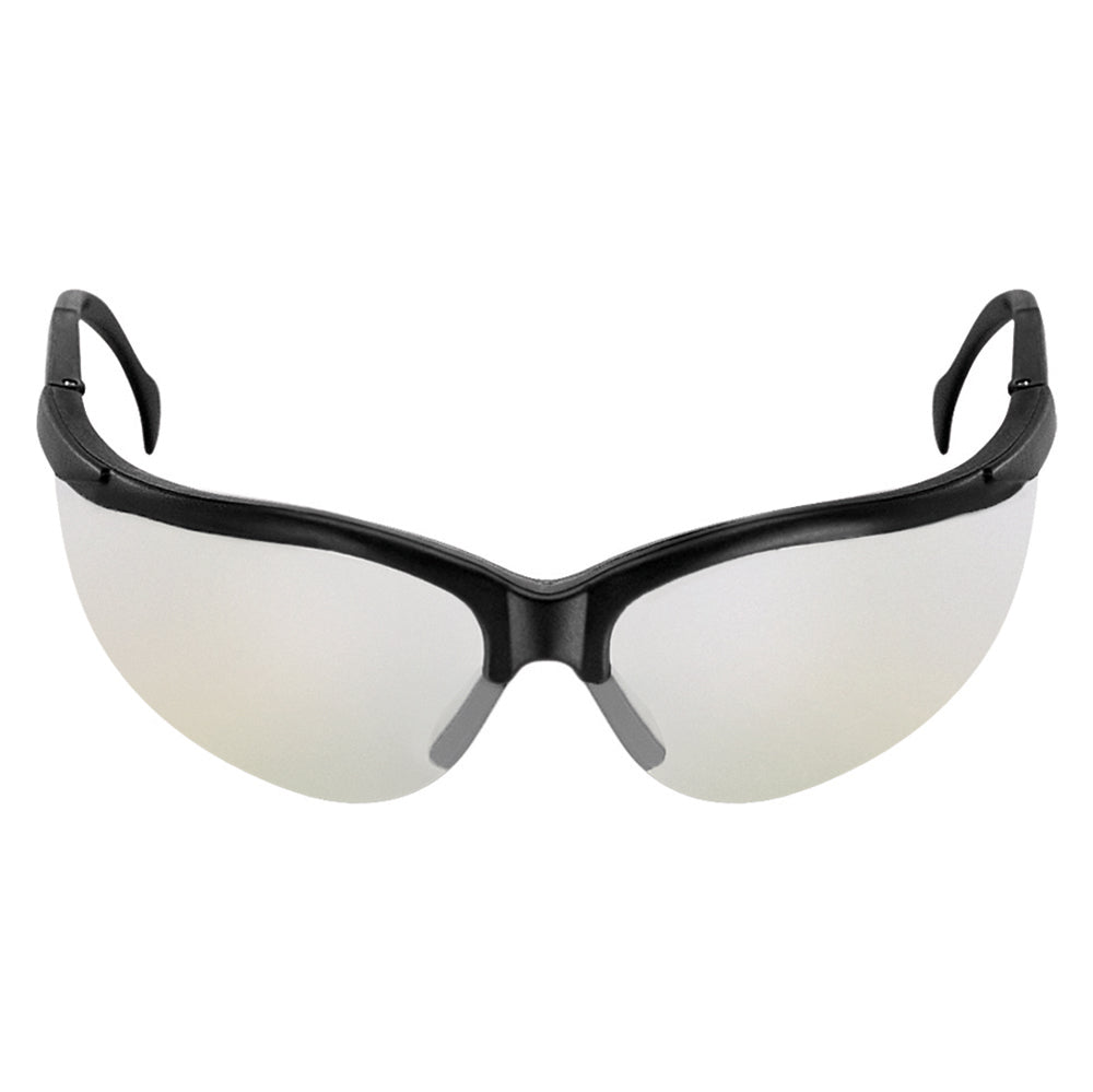 Picuda Indoor/Outdoor Lens, Matte Black Frame Safety Glasses