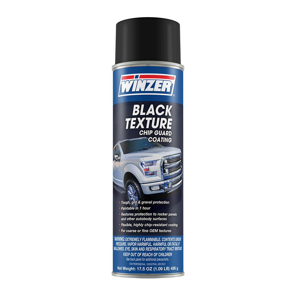 Winzer Black Texture Chip Guard Coating - 17.5 Oz Net Wt. - Aerosol