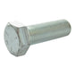 1/4-28 x 5/8 Inch Fine Grade 5 Zinc Plated Medium Carbon Steel Hex Head Cap Screw Usa