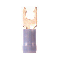 16-14 Gauge Snap Spade Terminal #5 Stud- #6 Stud Nylon Insulated Blue
