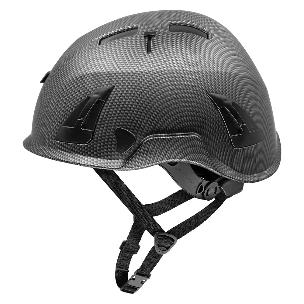 Bullhead Safety Climbing Style Protective Helmet/Hard Hat Type 2 - Black