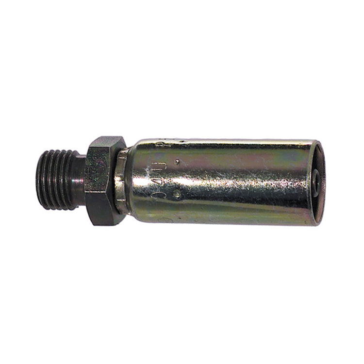 Male British Parallel Pipe 60 Cone Rigid  3/8 hose x G3/8-19 thread