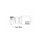 3/4 inch Hose x  1-3/16X12 O-Ring Face Seal Female Swivel Short