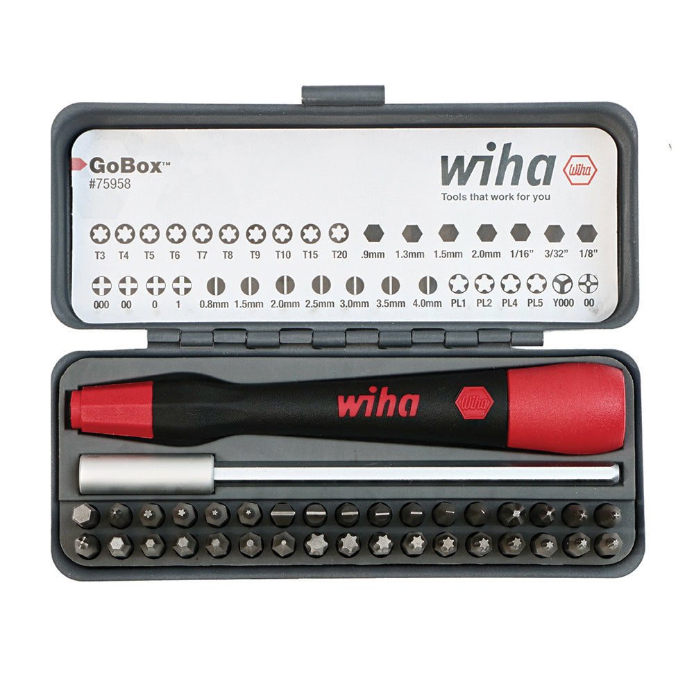 36 Piece GoBox Precision Micro Bit Set