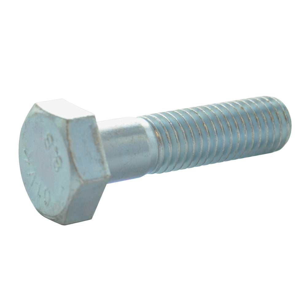 M8 x 1.25 x 150 mm Coarse Class 8.8 Zinc Plated Steel Hex Head Cap Screw