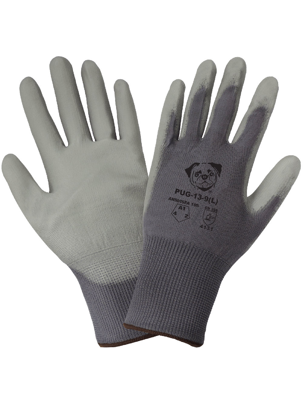 GRAY LIGHTWEIGHT POLY-COATED GLOVE XXLARGE