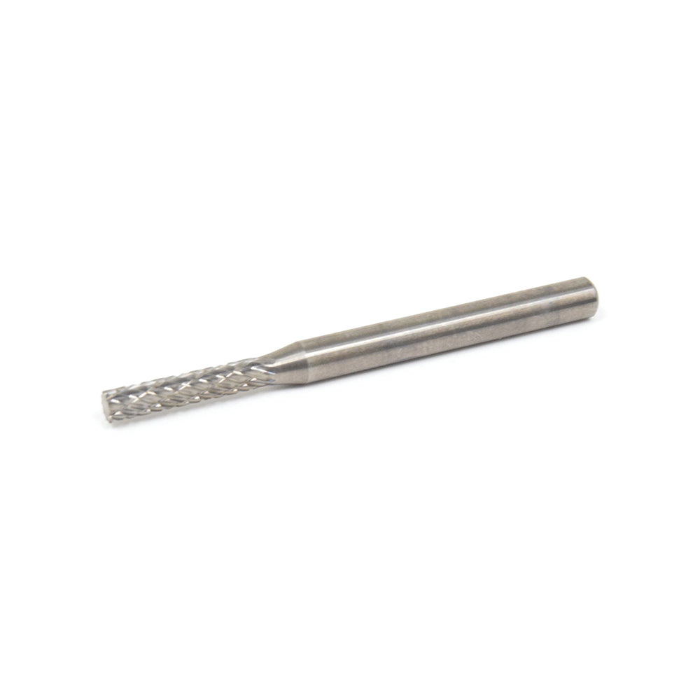 3/32 Inch Cylindrical 1/8 Inch Shank Sa-42 Miniature Solid Carbide Bur