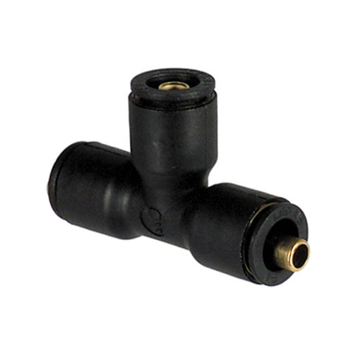 1/4 Inch Composite/Brass Legris D.O.T. Push-In Union Tee
