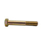 7/16-20 x 3 Inch Fine Grade 8 Yellow Zinc Steel Hex Head Cap Screw Usa