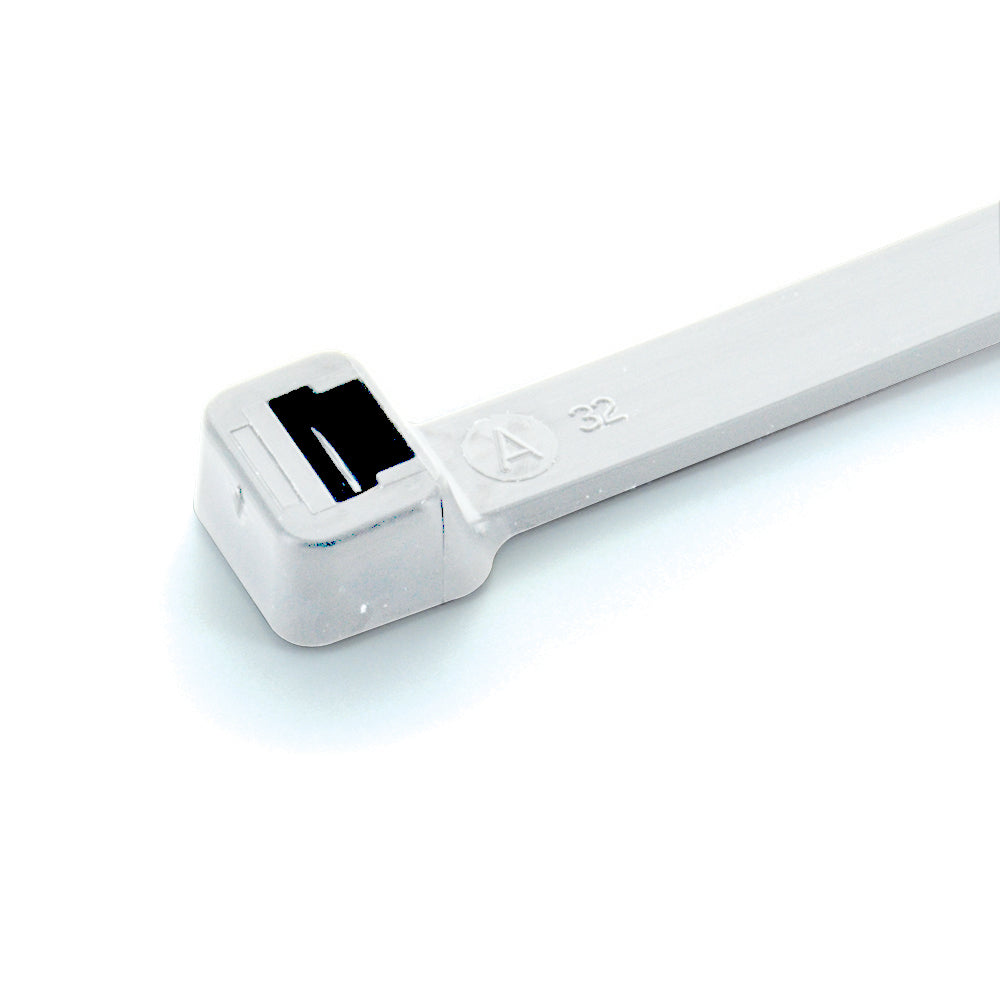 48 Inch x .34 Inch Lashing Tie White Pack of 50