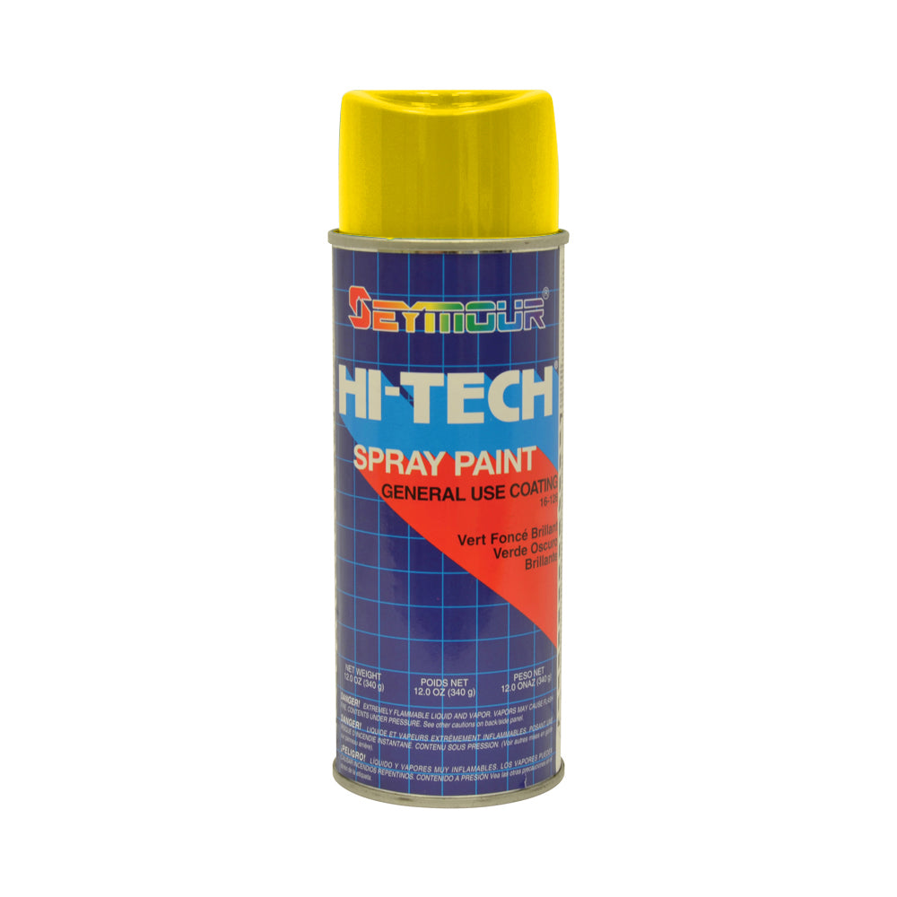 Seymour Hi-Tech Gloss Paint Aerosol Equipment School Bus Yellow - 12 oz