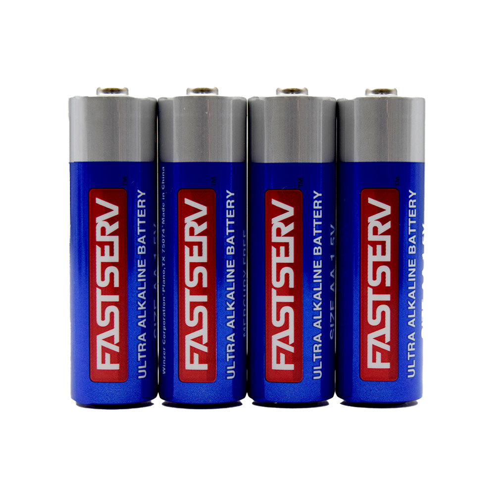Fastserv Ultra Alkaline Battery -  AA Cell - 4 Pack