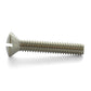 1/4-20 x 1-1/2 Inch Coarse Plain 18-8 (A2) Stainless Steel Slotted Drive Oval Countersunk Head Machine Screw
