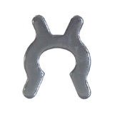 1/4 Inch Plain Mild Steel Crimp Ring Retainer