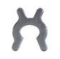 3/4 Inch Plain Mild Steel Crimp Ring Retainer
