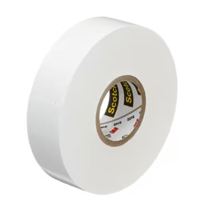 3/4 Inch X 66 Ft Scotch 35 Vinyl Electrical Color Coding Tape White