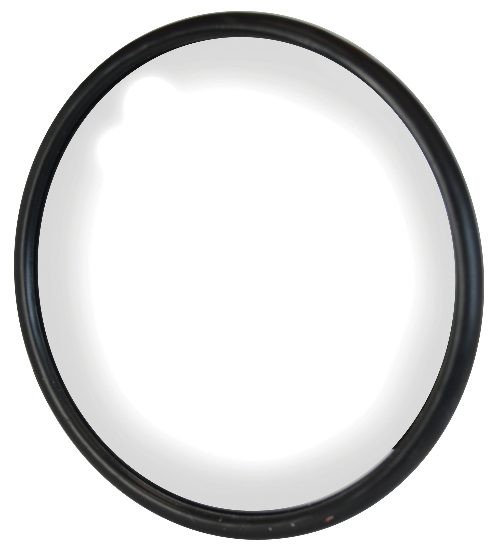 6 Inch x 2-1/4 Inch Round Stainless Steel Rear View Convex Mirror