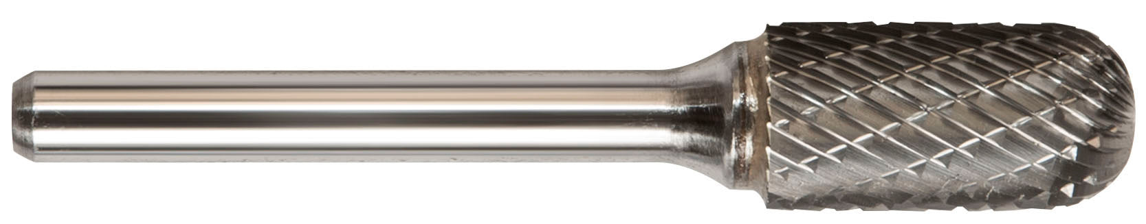 1/2 Inch Cylindrical Ball Nose 1/4 Inch Shank Sc-5 Carbide Bur