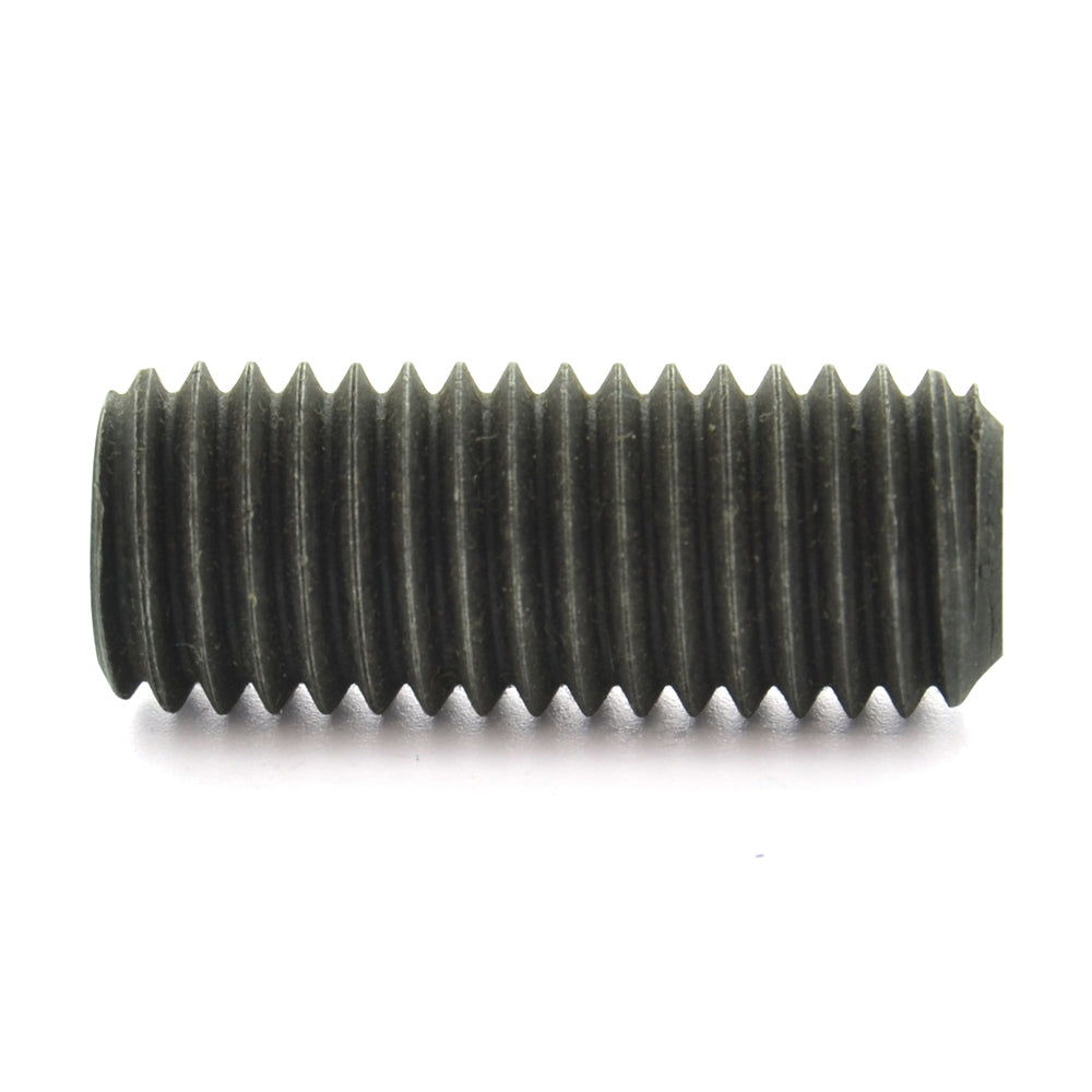 M10 x 1.5 x 35 mm Coarse Black Oxide Alloy Steel Din 916 Cup Point Socket Head Set Screw