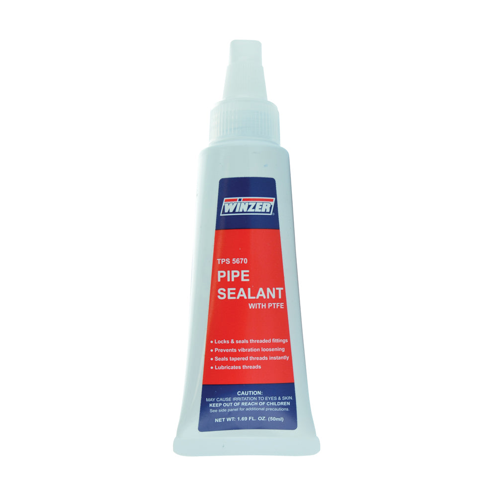 Winzer Pipe Sealant With PFTE - 50 ML Tube - Carded
