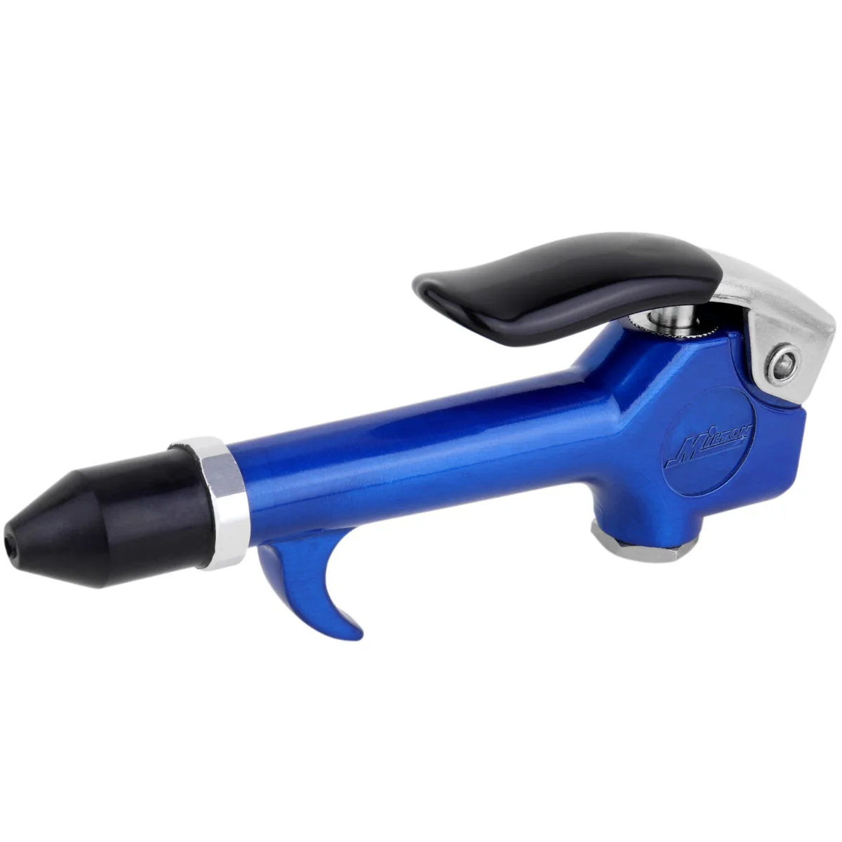1/4� NPT Lever Blow Gun Tool - Rubber Tip Nozzle- Blue