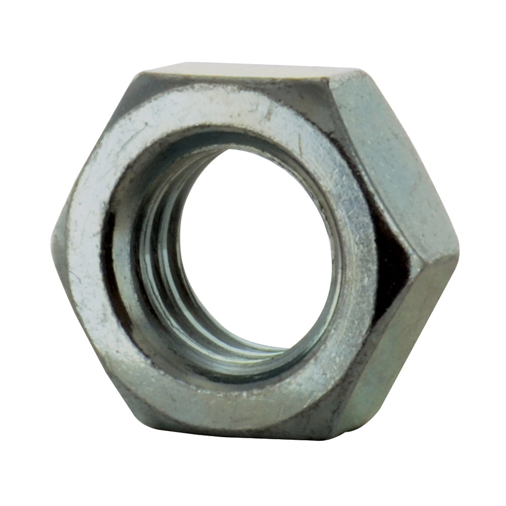 1-8 Coarse Zinc Low Carbon Steel Finished Hex Jam Nut