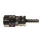 1/4 Inch Basic Size Industrial Interchange Coupler Hose Barb Male 1/4 Inch Npt