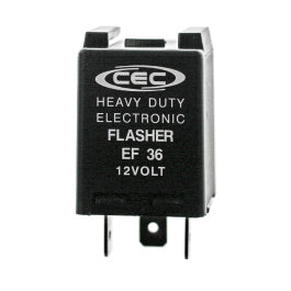 12 Volt 3 Pin Electronic Signal Flasher 150 Watt 12.8 Volt Specialty